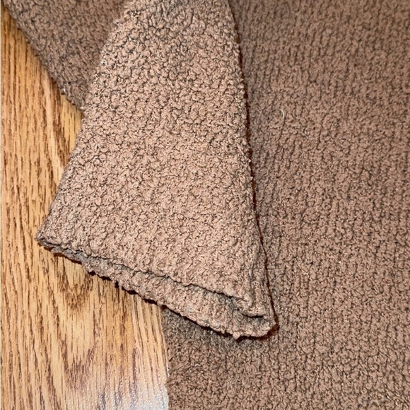 SKIMS KIM KARDASHIAN Women’s Brown Pullover Long Sleeve Sweater - Picture 4 of 16